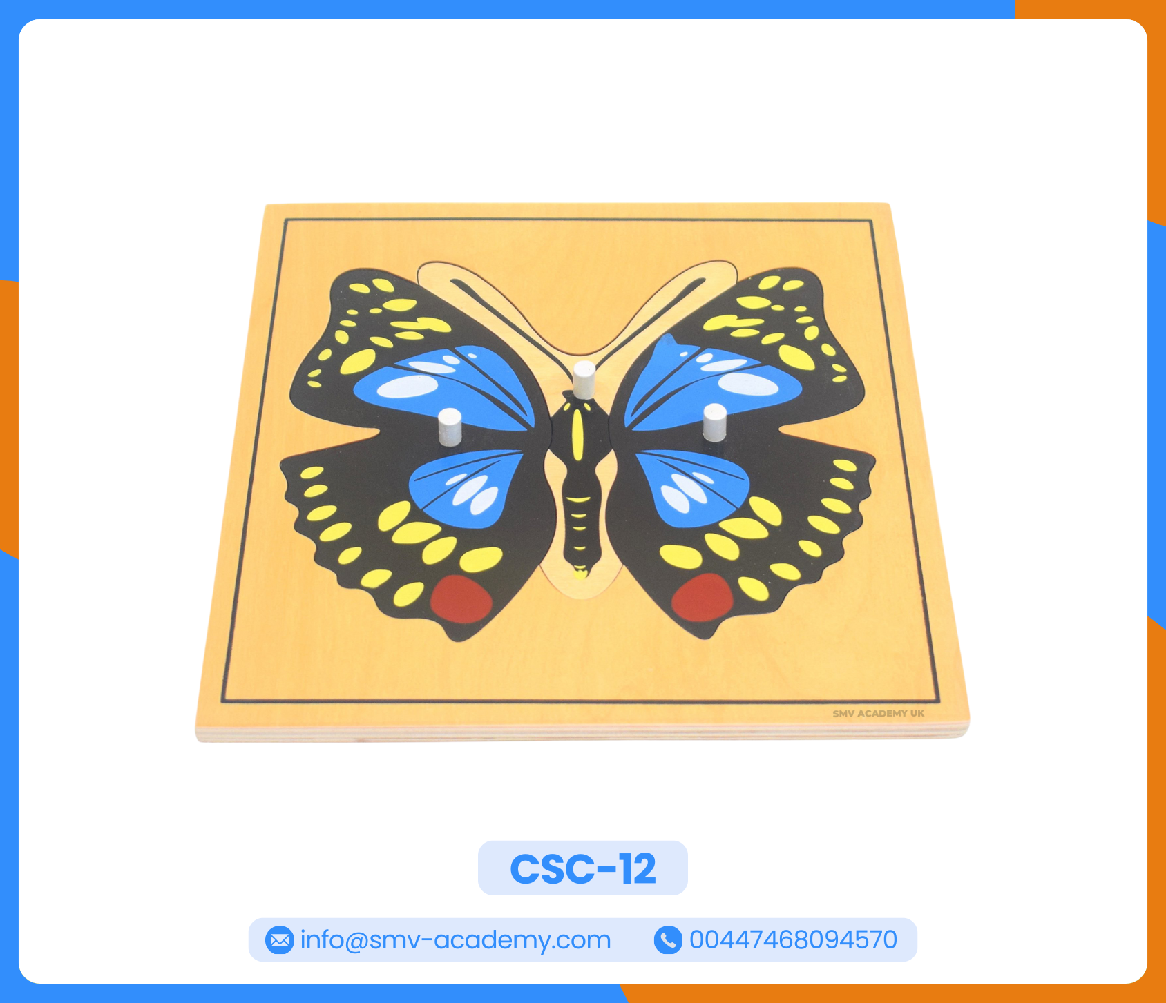بازل أجزاء الفراشة - Parts of a Butterfly Puzzle